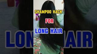 Shampoo hack for long hair growth haircare longhairgrowth hair teatoner gingerhair ytshorts [upl. by Aramoix76]