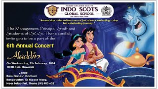 PEOPLES EDUCATION SOCIETYSCATION  INDO SCOTS GLOBAL SCHOOL  6th Annual Concert  Aladdin [upl. by Nonrev]