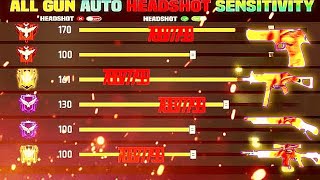 Free Fire Auto Headshot Trick 2024 Sensitivity  2gb 4gb 6gb Ram Headshot Sensitivity Setting [upl. by Mariska]