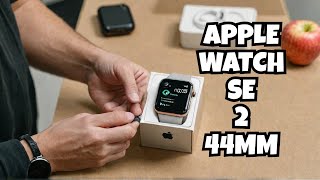 Apple Watch SE 2nd Gen 2023 GPS 44mm Smartwatch Unboxing [upl. by Hynes101]