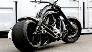 ⭐️ HarleyDavidson Night Rod quotVRexquot by Bad Land  MotorBike Muscle CustomBike [upl. by Warfeld]