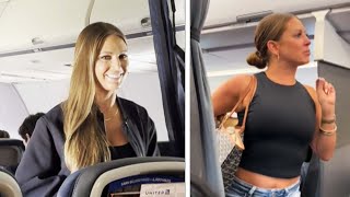 ‘Crazy Plane Lady’ Returns to Airport After Epic Meltdown [upl. by Nereen90]