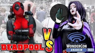 Deadpool vs WonderCon Anaheim 2022 [upl. by Nerraf754]