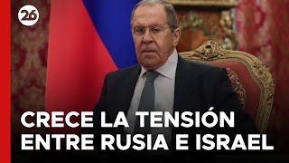 RUSIA  El Gobierno convocó a embajadora de Israel por declaraciones quotinaceptablesquot [upl. by Yesima]