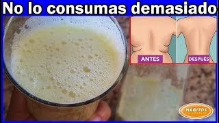 No lo consumas demasiado porque REDUCE la PANZA y ESPALDA ancha en poco tiempo [upl. by Hartfield]