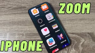 How to Use Disable amp Enable ZOOM on iPhone [upl. by Aneg]