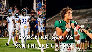 3 Ranked Southlake Carroll Vs Byron Nelson Rivalry Game🏈 [upl. by Ulphi]