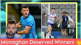 Monaghan STUN Dublin 😱 Dublin 114 Monaghan 39 👏 Match Reaction [upl. by Remled]