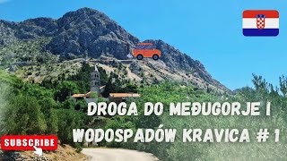 🌄🚗Chorwacja 2024 Nawigacja wyprowadziła nas wysoko w góry Vrgorac Ljubuški i droga do Medziugorie [upl. by Notsniw]