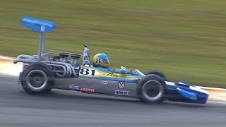 Formula 5000 Eric Haga Lola T190 Onboard [upl. by Eissed]