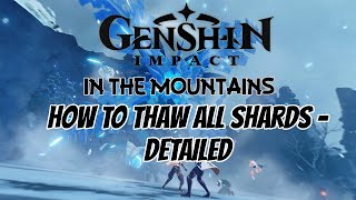 In The Mountains  All Shard and Seelie Locations l Genshin Impact Walkthrough No Commentary [upl. by Mariska]