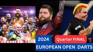 🔴LIVEMichael Smith vs Peter Wright Eurpean Darts Open Eurpean Tour 8 PDC Championship Live Score [upl. by Eanad]