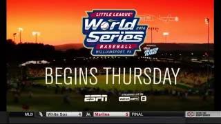 LLWS16 Promo  quotWhere Else But Williamsportquot 15s [upl. by Veljkov]