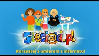 Sieciakipl – Zasady bezpiecznego korzystania z internetu Korzystaj z umiarem z internetu [upl. by Naelcm596]