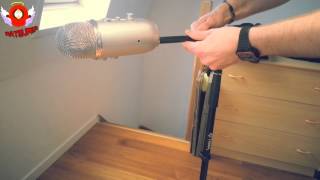 Unboxing  Tiger MCA68BK  Pied perche Compatible Micro Blue Yeti FRHD [upl. by Ecirtnas]