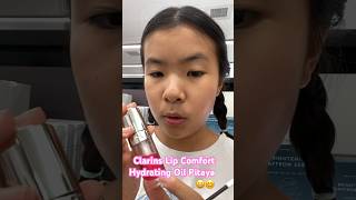 Clarins Lip Comfort Hydrating Oil color Pitaya😀😄 [upl. by Benedetta]