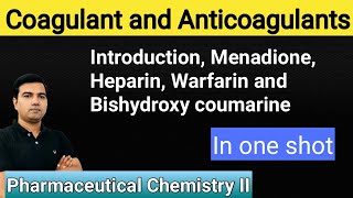 Coagulants and Anticoagulants in Hindi by Avrendra Singh MPharm [upl. by Dolloff]