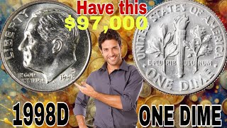 DO NOT SPEND THESE TOP MOST VALUABLE UK 1998 D ONE DIME COIN THAT COULD MAKE YOU A MILLIONAIRE [upl. by Pantia699]