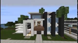 Minecraft Modern Town MMT 3  Modern House 3 [upl. by Darren98]