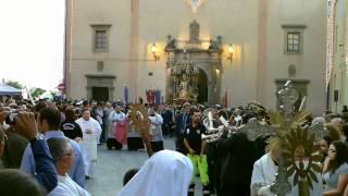 San Mauro Castelverde Pa  A Fera 2012  Uscita del Santo verso San Giorgio [upl. by Iral606]