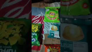 Lays Cake Kurkurea eatingmukbang food eating mukbangvidio [upl. by Ramiah]