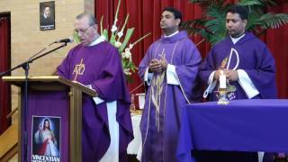 Melbournes Archbishop opens the new Vincentian Retreat Centre in Melbourne [upl. by Towland]