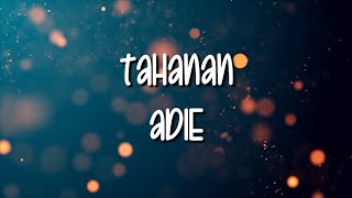 Adie  Tahanan [upl. by Yennaiv]