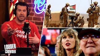 Jordan Drone Strike Kills 3 US Soldiers amp Taylor Swift AI Prn Floods Social Media [upl. by Kcira605]