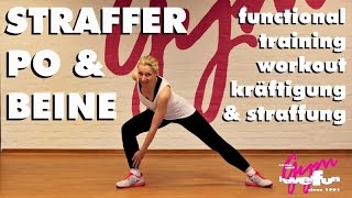 15 Min Workout Functional Kraft amp Straffung für Po Beine Rumpf 1 [upl. by Creath596]