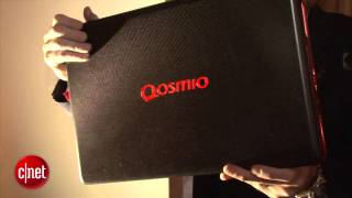 The 17inch Toshiba Qosmio X875 desktop replacement laptop [upl. by Combs]