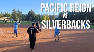 042724 USSSA Seniors Only Pleasanton CA GAME 6 Pacific Reign vs Silverbacks [upl. by Granniah]