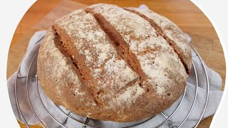 Noch nie so ein gutes Brot gebacken mit so wenig Arbeit [upl. by Ainak88]