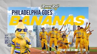 Savannah Bananas in front of 45000 Fans  LIVE from Citizens Bank Park in Philadelphia [upl. by Yeoj952]