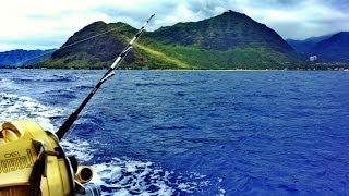 Trolling from Waianae Boat Harbor  June 10 2014 [upl. by Other]