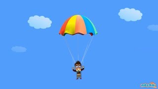 How does a Parachute Work  Science for Kids  Educational Videos by Mocomi [upl. by Vyse]