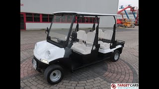 778937 MELEX ELECTRIC GOLF CART 4PERSON WSTREET APPROVAL L7ECP 062017 WHITE 3642KM [upl. by Adnelg]