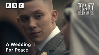 John Shelbys Surprise Wedding  Peaky Blinders [upl. by Esertak]