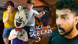 I Saved My Friend From Ice Cream Uncle 🥵  Ice Scream 5 Malayalam [upl. by Dnomar706]