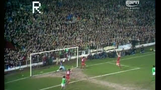 16031977 European Cup Quarter Final 2nd leg LIVERPOOL v SAINT ETIENNE [upl. by Nylitak]