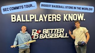 SEC Commits Tour Biggest Baseball Store In The US [upl. by Moia636]