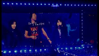 BTS and Coldplay Together in concert at PTD LA Day 4  211202 [upl. by Atener473]