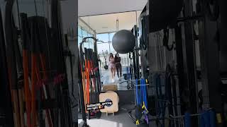 Dan Bilzerian girls poses in gym [upl. by Winthrop]