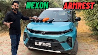 Tata Nexon Facelift 2024  Best Armrest For Tata Nexon  Tata Nexon Armrest 2024 [upl. by Mmada]