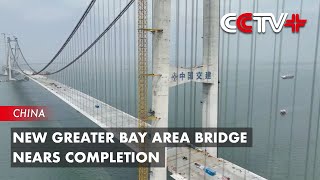 New Greater Bay Area Bridge Nears Completion [upl. by Eirrahs965]