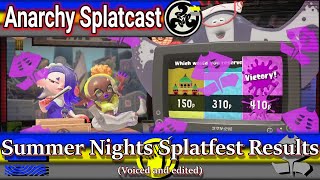 Summer Nights Splatfest Results voiced and edited [upl. by Dierdre]