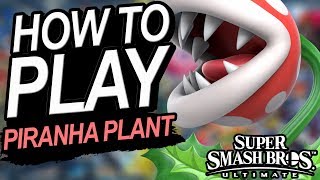 Piranha Plant Full Moveset Plus Final Smash Victory Screens Kirby Hat amp More Smash Bros Ultimate [upl. by Chipman]