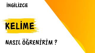 İNGİLİZCE KELİME ÖĞRENME TEKNİKLERİ ingilizcekelime [upl. by Nitsoj]