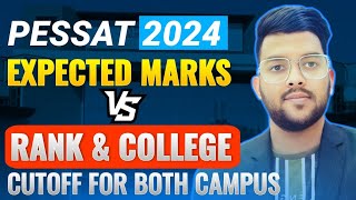 PESSAT 2024 marks vs rank vs branch for all campus  safe score for PESSAT 2024 cutoff pessat [upl. by Enyrehtak551]