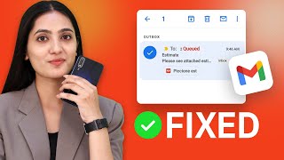 How to Fix Queued Problem in Gmail  Fix Queued Email Not Sending in Gmail [upl. by Aubrie]