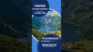 video Noorse Fjorden  cruise vakantie ms Rotterdam Holland America line Cruise Vertrekpuntvp [upl. by Gerdeen786]